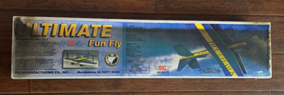 #ad #ad SIG Man Co. “Ultimate Fun Fly” RC 71 Blue Hawk Edition Balsa R C Airplane $288.88