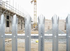 Palisade Fencing Galvanised Steel Pales D W Type Posts 1.8m 2.1m 2.4m 3m