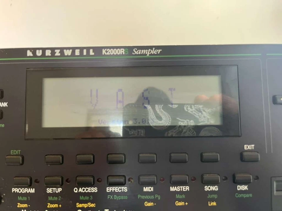 De colección Kurzweil K2000RS Sintetizador Sampler - Funciona Foto 2 de 4