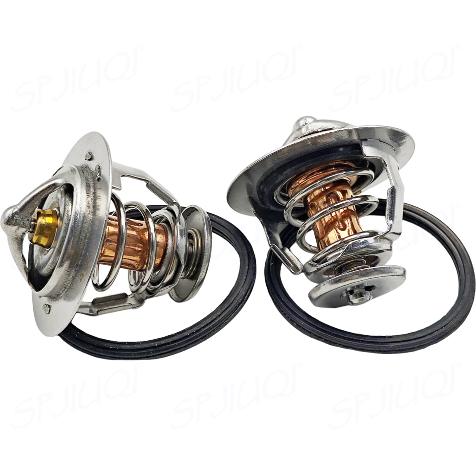 2Pcs 82℃ 90916-03075 Engine Coolant Thermostat For Lexus GS400 GS430 IS300 SC300 - Изображение 2 из 4