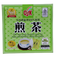 OSK New Family Japanese Green Tea  50 Bags x 2g  Matcha Product of Japan