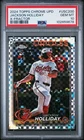 2024 TOPPS CHROME UPDATE X-FRACTOR #USC200 JACKSON HOLLIDAY RC PSA 10