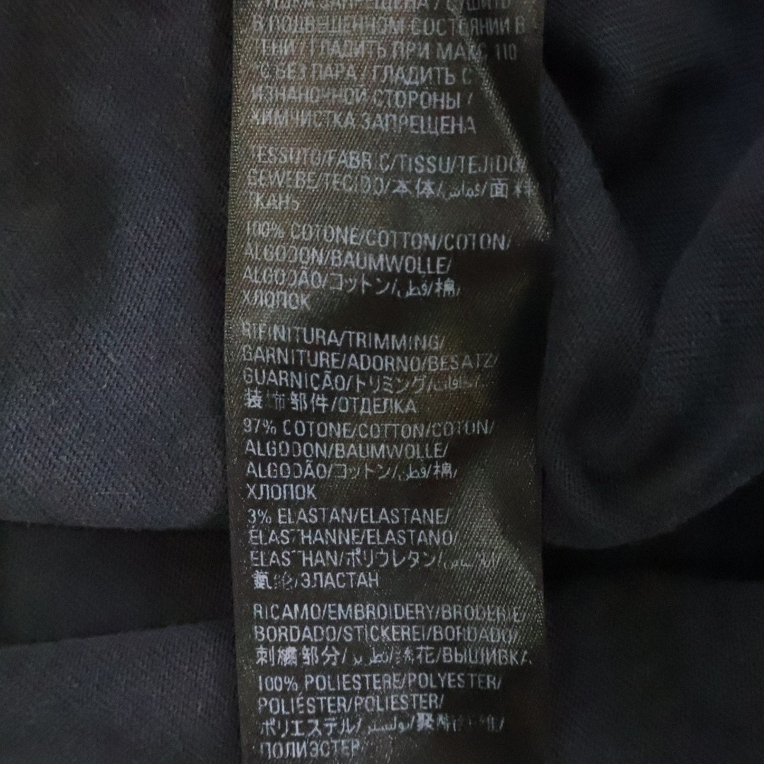 BALENCIAGA 22AW XXXL LOGO EMBROIDED L S Tee Embroidered Long Sleeve T-Shirt Used thumbnail 7