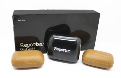 Reporter, Oleg Cassini, 3 Badeseifen, 345g. Neu Vintage