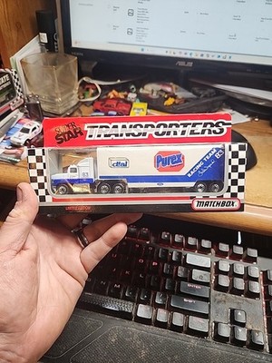 Purex Racing Team #83 Lake Speed 1993 Matchbox Super Star Transporters NASCAR