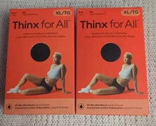 2 - Thinx For All Period Underwear Brief, XL Black