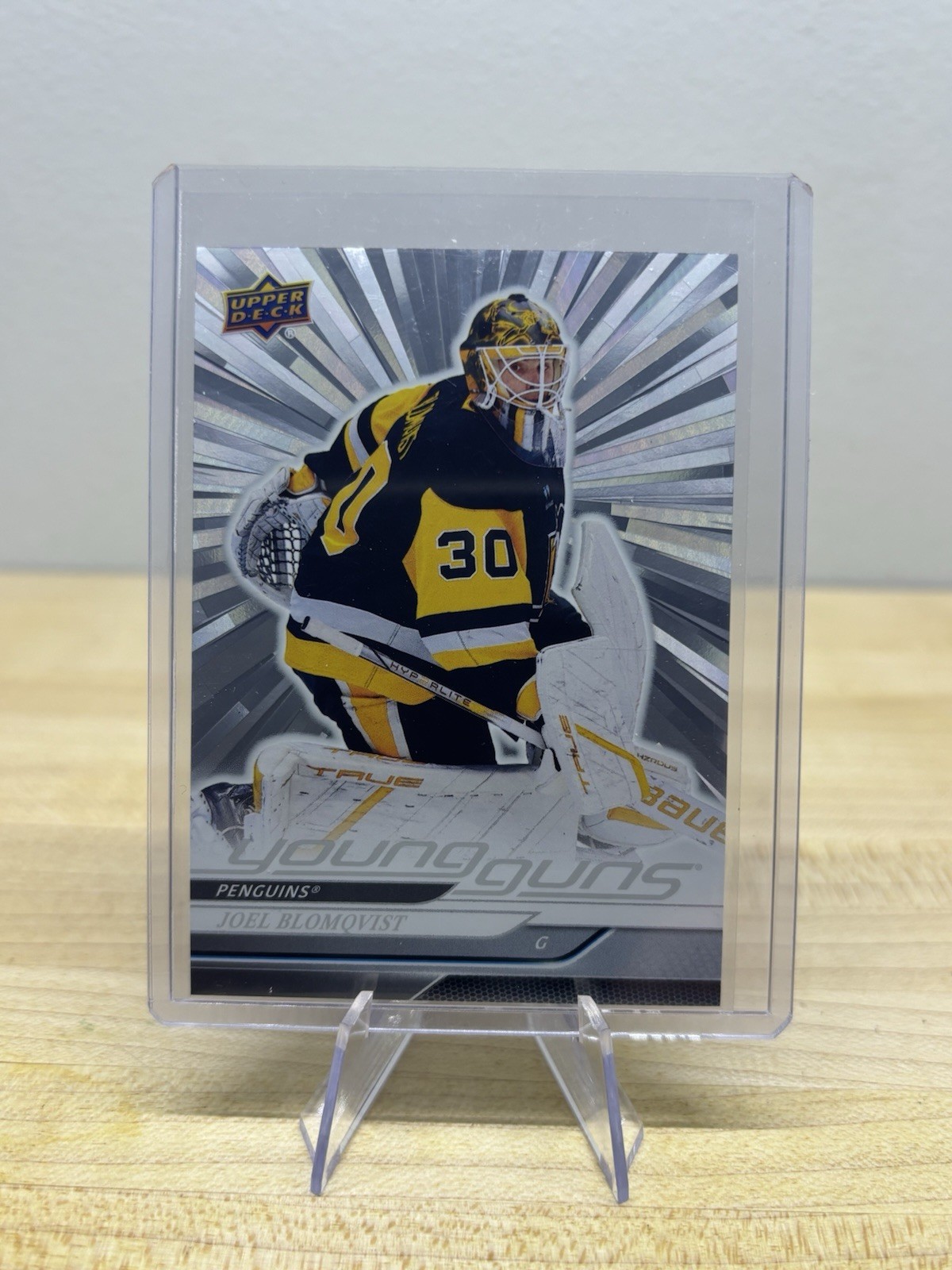 2024 Upper Deck Series 2 Young Guns Outburst Joel Blomqvist #483 Rookie RC