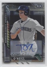 2016 Bowman Chrome Scout's Top 100 Updates /199 Tyler O'Neill #BSU-TO Auto 17a3