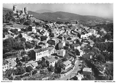 BBFP11-0994-83 - Im Flug Über GRIMAUD - Panoramablick