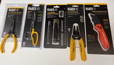 5 Klein Electricians Tools (NEW)