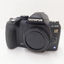 Olympus E-520 DSLR Camera Body Four Thirds Sensor CF/ XD Card Compatible