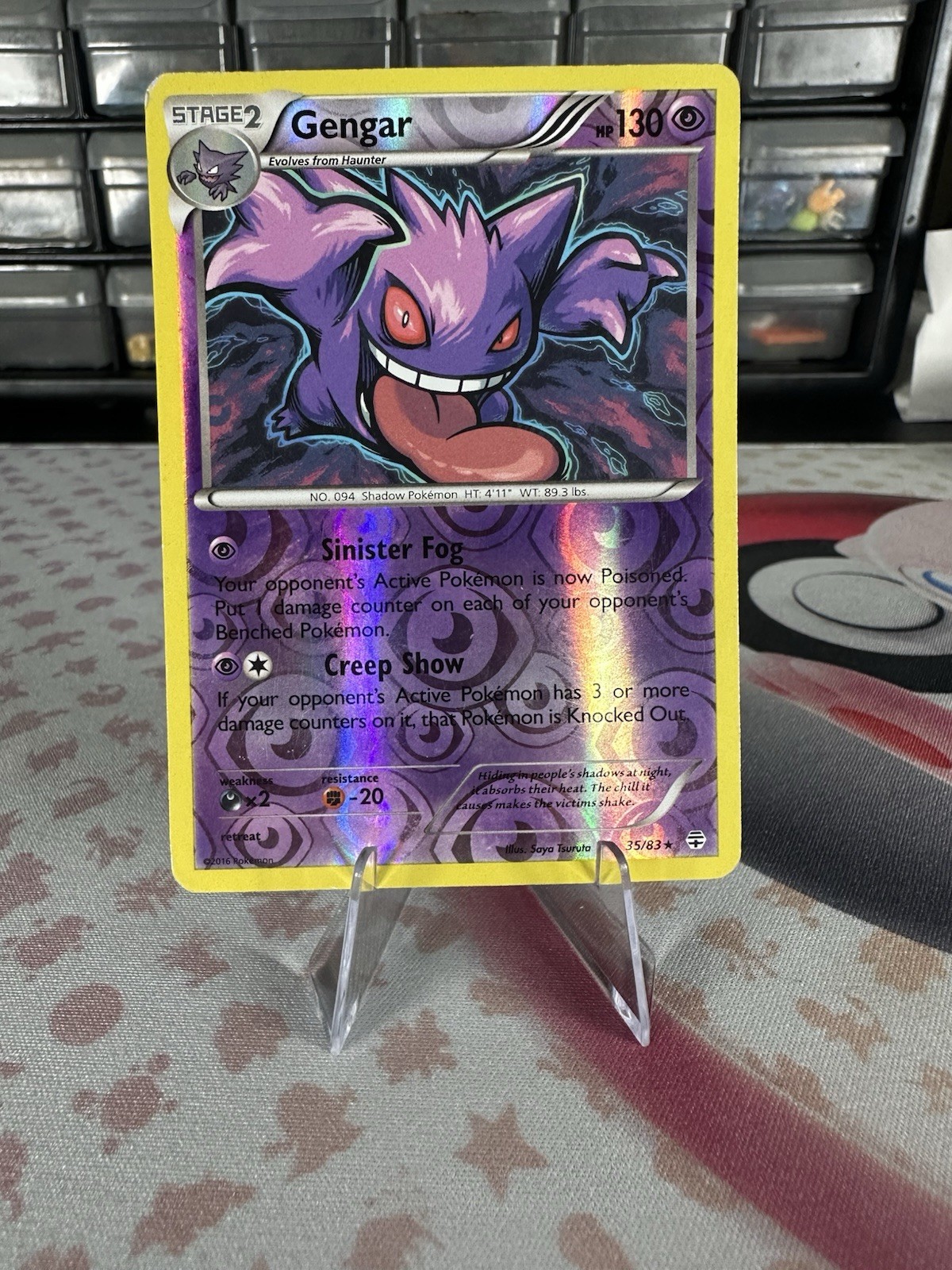 Gengar 35/83 Generations Reverse Holo