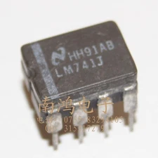 NS LM741J CDIP-8 Operational Amplifier #jg