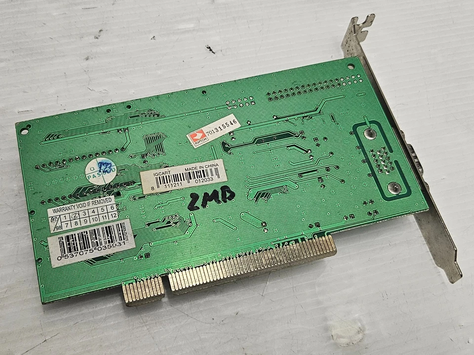 S3 Trio64V2/DX, 86C775, VRAM 2MB, PCI, VGA, Aristo, WORKING CARD - image 3 of 4