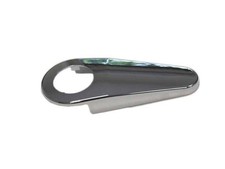 Obere Chromblende mit Loch für Mercedes R107 Sitz A1079130528 Obere Chromblende mit Loch für Mercedes R107 Sitz A1079130528