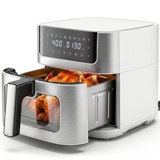 8-in-1 Air Fryer 6 Quarts, Airfryer with Presets and Window