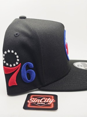 New Era Philadelphia 76ers 9Fifty A-Frame 2-Tone Snapback Hat Cap