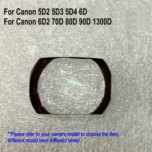 Pour Canon 5D2 5D3 5D4 6D 6D2 70D 80D 90D 1300D viseur réparation verre oculaire - Photo 1 sur 1