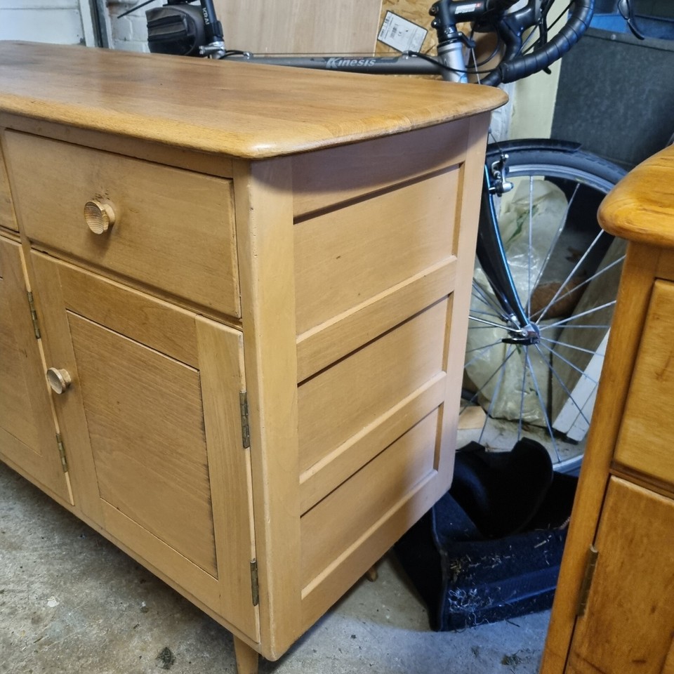 Ercol Windsor 351 Sideboard In Original Light Finish. eBay