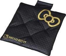 H86 SEIWA Cushion Hello Kitty Black & Gold
