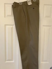 Eddie Bauer Men's Khaki Pants Wrinkle Free Relaxed Fit 36x30 New w/tags