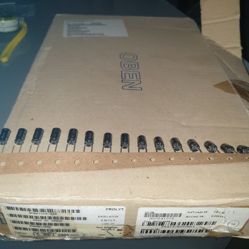 NOS FROLYT EKSU SERIES BIPOLAR 47uF 25V Tube amp CAPS FOR AUDIO! 20pcs! - Picture 4 of 7