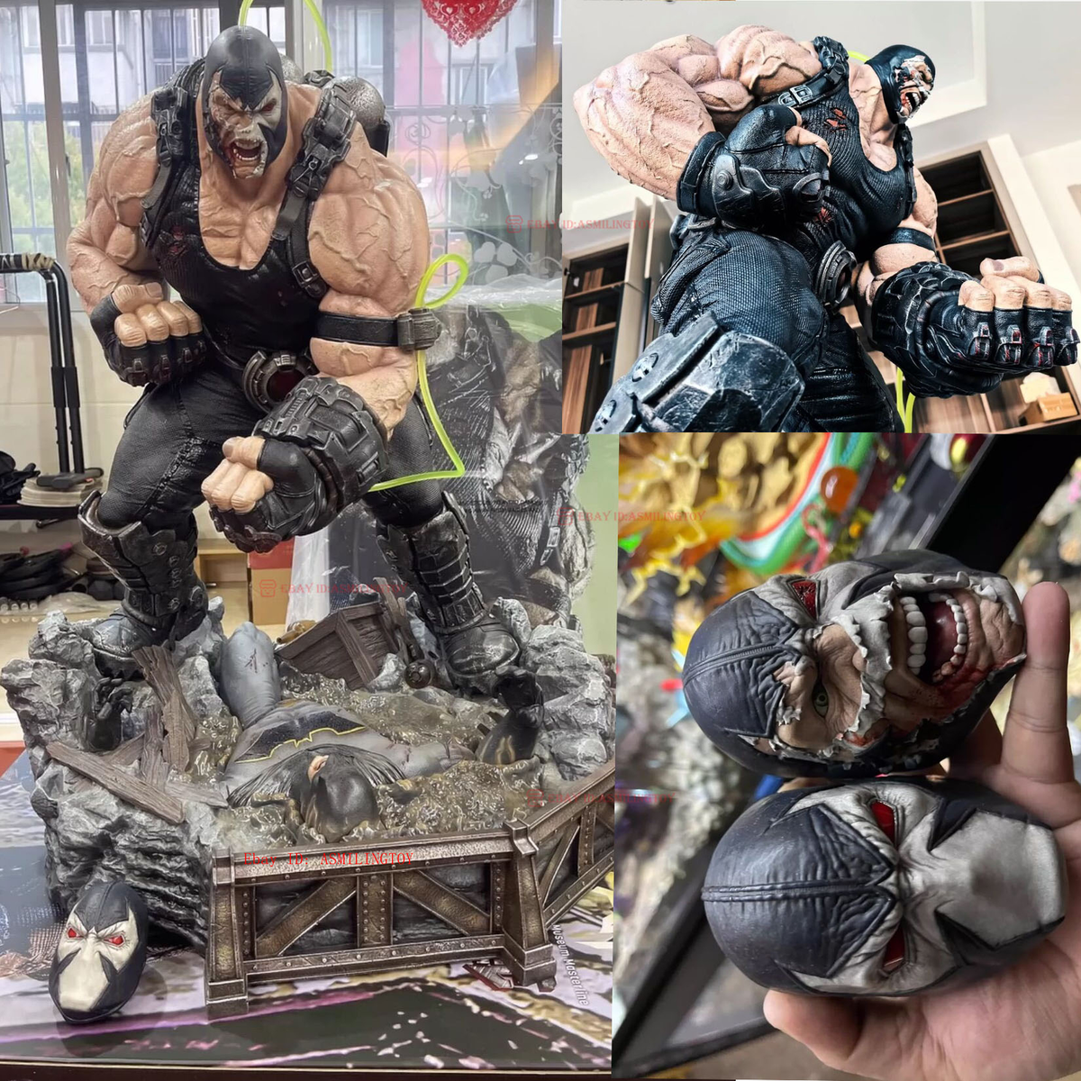 Prime 1 Studio 1/3 Scale UMMDC-02: Bane Versus Batman DC Comics
