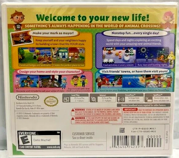 Animal Crossing: New Leaf 3DS Brand New Game - Image 3 of 3