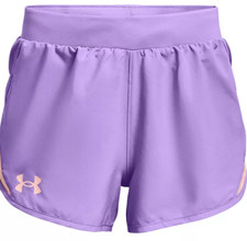 New Under Armour Big Girls Fly By Shorts Choose Size