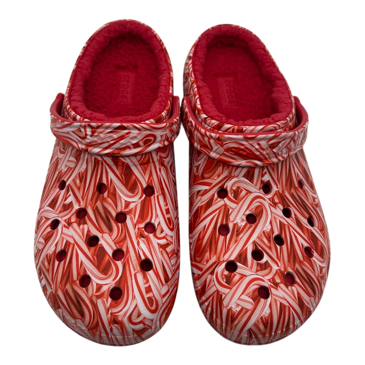 Crocs Classic Lined Candy Cane Clogs Men
