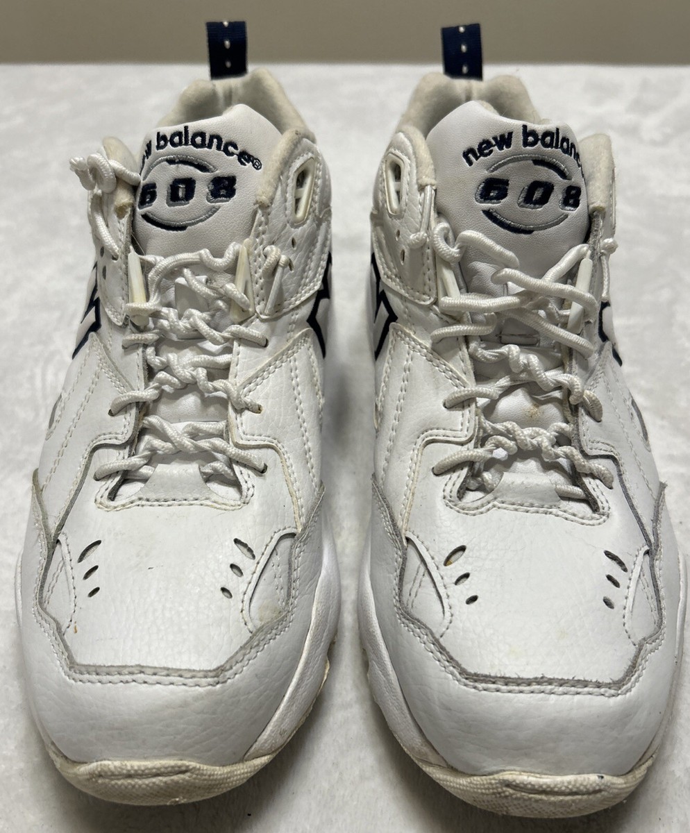 Size 9.5 - New Balance 608 White Navy W for sale online | eBay