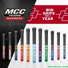 New Golf Pride MCC Teams Golf Grips Set Standard/Midsize Core .600 round