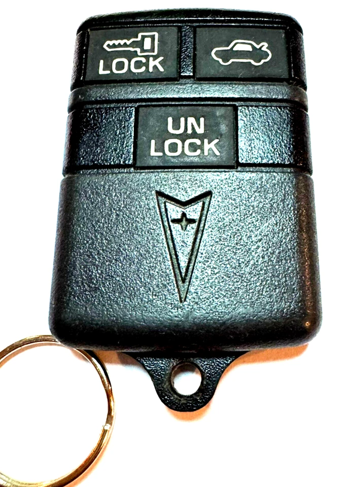 OEM keyless entry remote OEM Pontiac Bonneville car key fob control ABO0303T fab - Image 3 of 4