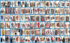 Butterick Coats Jackets Cloaks Capes Ponchos Outerwear Pattern Misses Plus UPIC