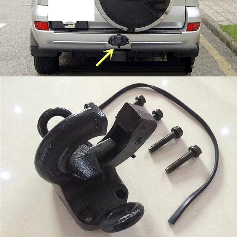 1set For Toyota Prado LC120 2003 2009 Car Rear Bumper Towbar