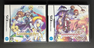 Luminous Arc 1 & 2 Spiele Set Nintendo DS NDS Japanisch Ver Getestet