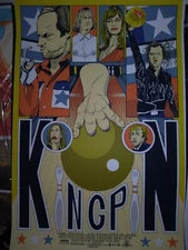 KINGPIN SCREEN PRINT BY RYAN GADJA NOT MONDO BILL MURRAY WOODY HARRELSON