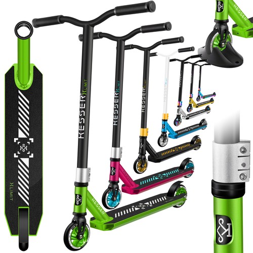 KESSER® Stunt Scooter Cityroller Kickscooter Kinderroller Tretroller