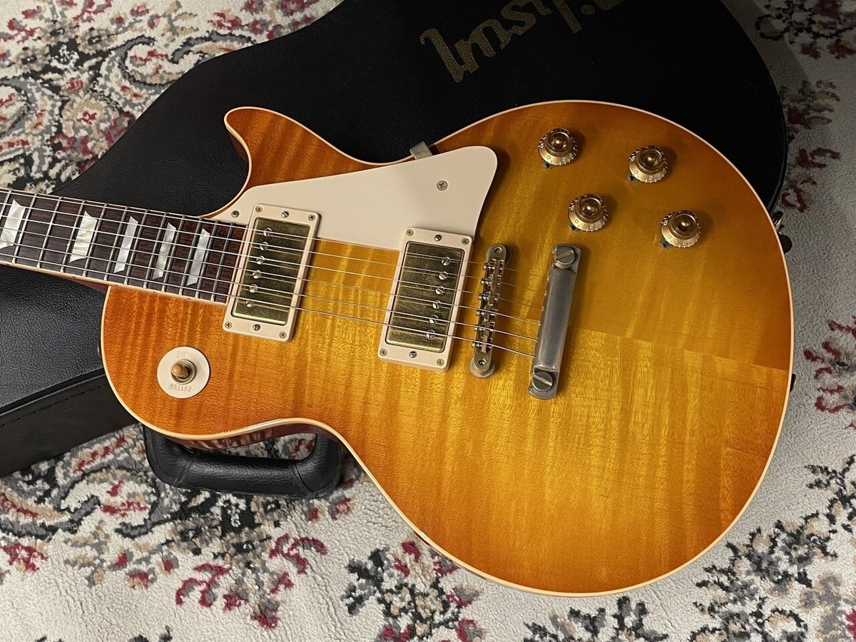 ギター Gibson customshop les paul standard 1958 Gibson Custom The Beginning of the Burst