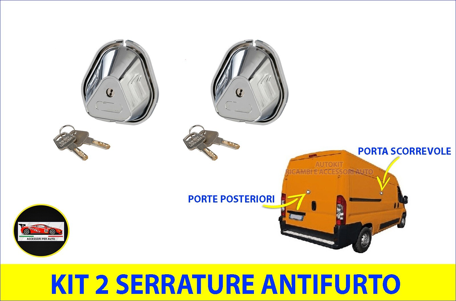 Serrature Antiscasso per Boxer: Il Kit Sicurezza Furgone Definitivo - 2