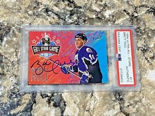1994-95 Fleer Ultra All Stars Brett Hull #11 Auto PSA/DNA Slabbed Authentic Card