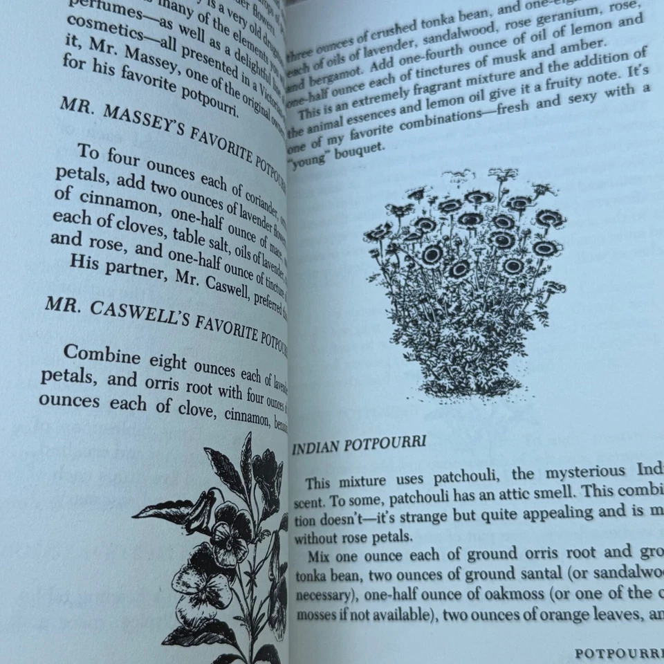 Potpourri Incense Fragrant Concoctions Recipes Toilet Waters Sachets 1977 - Image 3 of 4