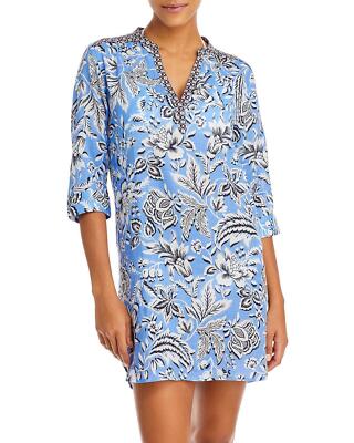 Echo 299804 Women's Delamere Tunic Dress Swim Cover-Up, LG