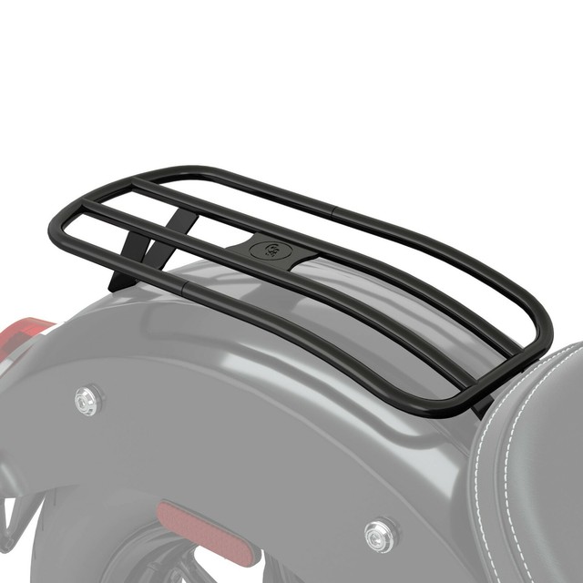2885133266 Indian Motorcycle Scout Solo Luggage Rack Thunder Black for