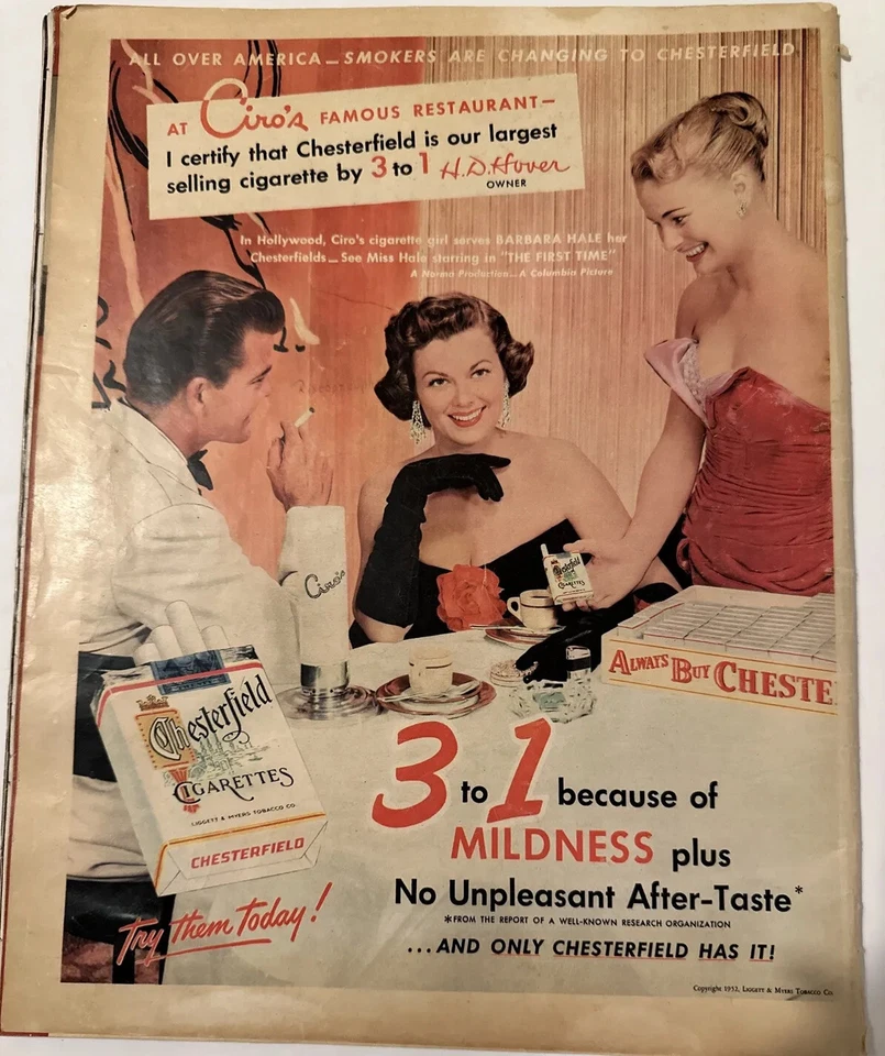 Look Magazine 1952 Audrey Hepburn Dorothy Dandridge Ingrid Bergman Hollywood Foto 2 de 4