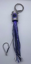 Salt Slayer®  High Speed Stainless Steel Trolling Lure Rattling head Mylar skirt