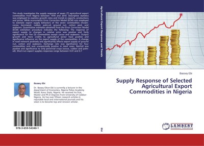 Bassey Ebi | Supply Response of Selected Agricultural Export Commodities in...