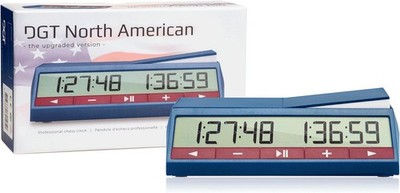 DGT North American Chess Clock and Game Timer - Upgraded Version