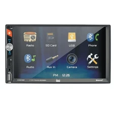 Dual Electronics 7" LED Touchscreen Car Stereo Receiver – Double DIN, Bluetoo...