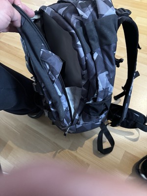 Satch Pack Schulrucksack - Schwarz mit Mäppchen Unisex Klassiker top